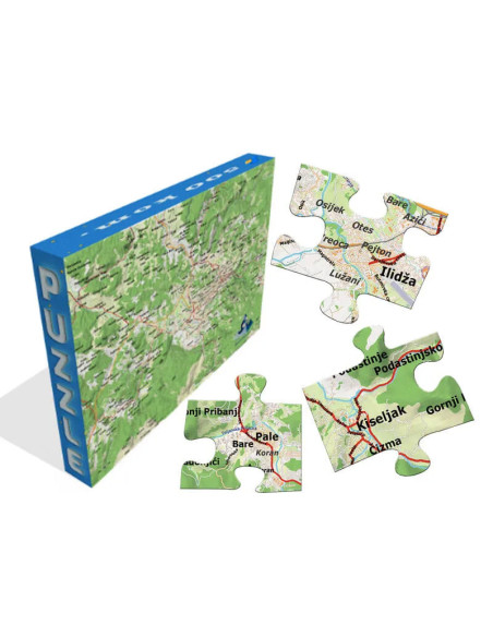 %shop-name%%separator%Map of Sarajevo puzzle