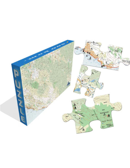 Vinodol topo map puzzle