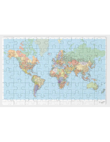 %shop-name%%separator%Svijet politička karta puzzle